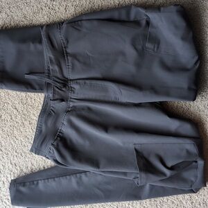 Grey mandala scrub bottoms